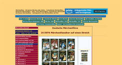 Desktop Screenshot of maerchenfilme.com