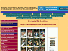 Tablet Screenshot of maerchenfilme.com